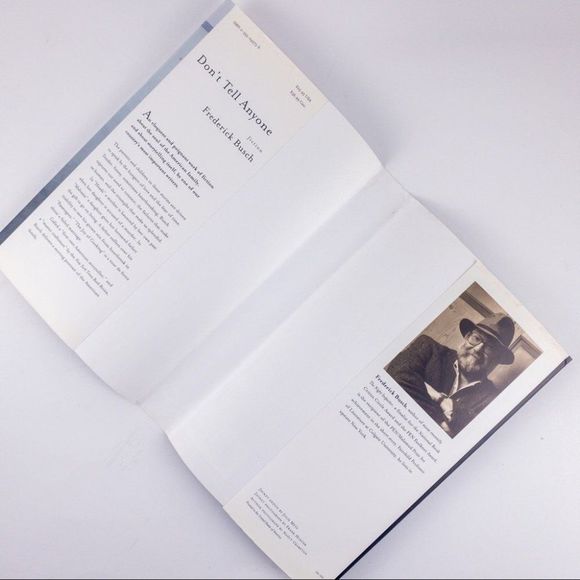 2/$30 - Don't Tell Anyone by Frederick Busch - Picture 11 of 15